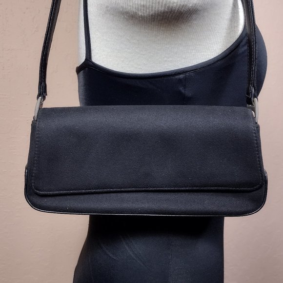 Y2K Liz Claiborne Black Mini Purse - Picture 2 of 14